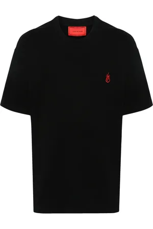 Vision Of Super Playera con bordado de flamas