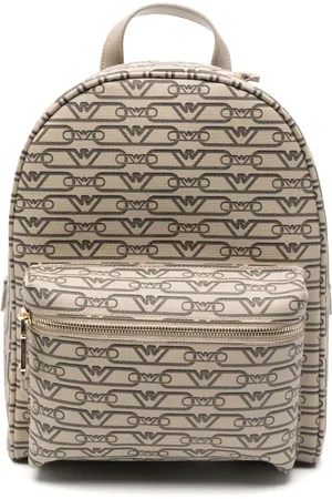 Emporio Armani Mochila con monograma mini estampado