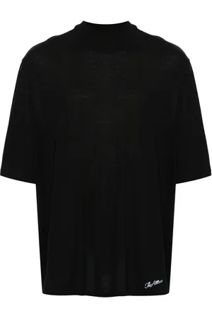 The Attico Playera con logo bordado