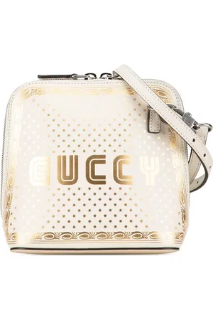 Gucci Bolsa crossbody Guccy Sega mini de piel de becerro 2016-2024