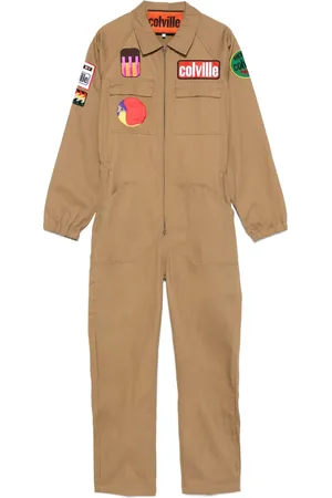 Colville Jumpsuit con detalle de parche