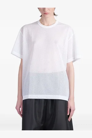 Comme des Garçons Playera de malla