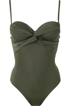 Brigitte Traje de baño con detalle cruzado