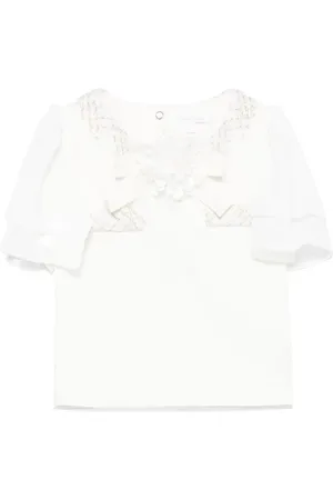 PATACHOU Blusa con aplique floral