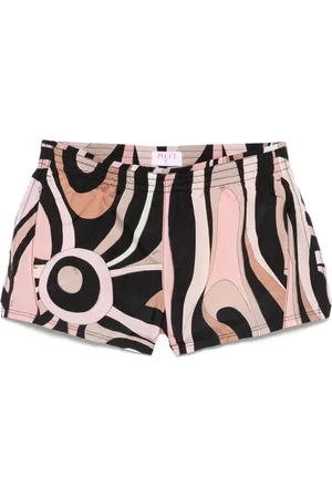 Puccini Shorts con orquídeas estampadas