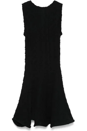 Msgm Vestido largo con acabado texturizado