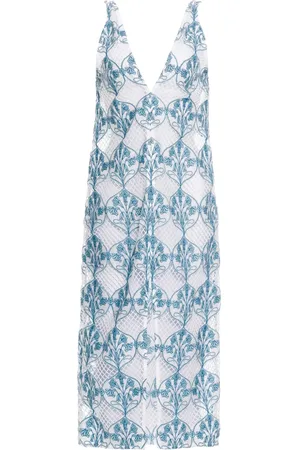 Agua by Agua Bendita Vestido Suspiro Ribbons