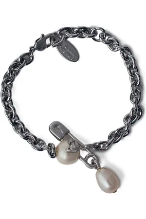 Vivienne Westwood Pulsera con dije de imperdible