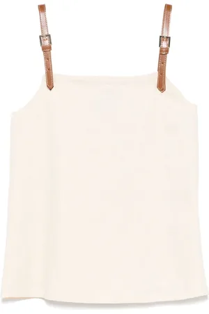 SEMICOUTURE Top de lino