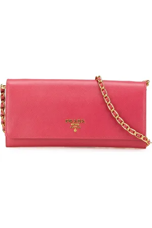 Prada Bolsa crossbody Saffiano Lux Wallet on Chain 2000-2024