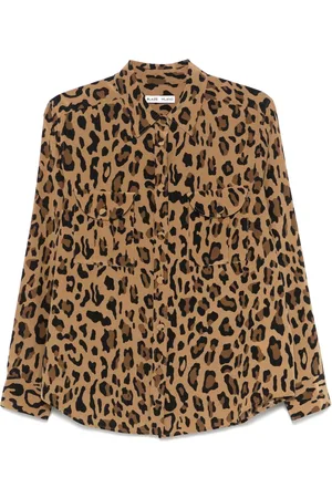 Blazé Milano Camisa con estampado de leopardo