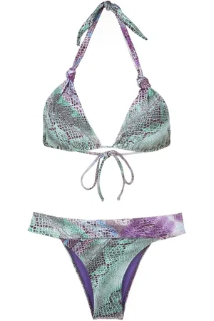 Brigitte Bikini con logo estampado