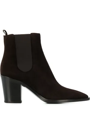 Gianvito Rossi Botines con tacón grueso