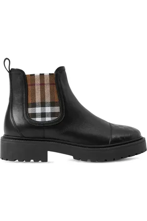 Burberry Botas con motivo de cuadros