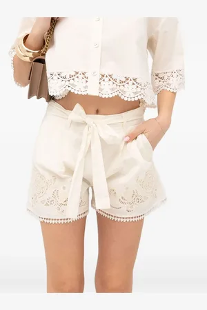 Twin-Set Shorts bordados