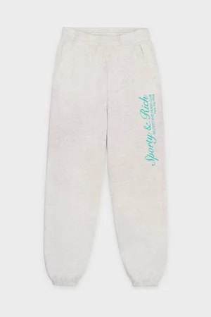 Sporty & Rich Logo-print track pants