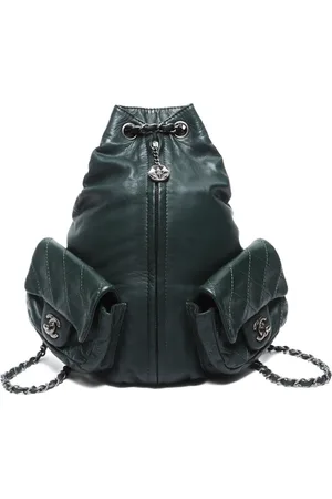 CHANEL Mochila con logo CC 2013