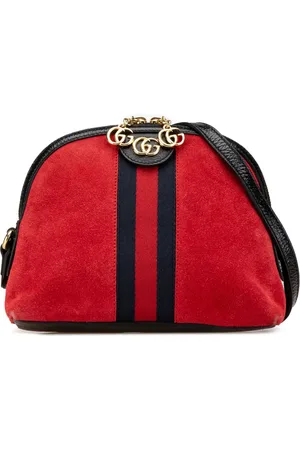 Gucci Bolsa crossbody Ophidia Dome peque�a de gamuza 2016-presente