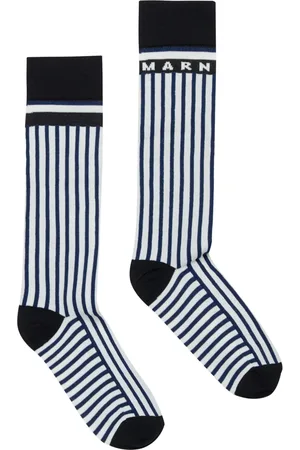 Marni Calcetines con motivo de rayas