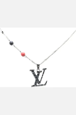 LOUIS VUITTON Collar Yayoi Kusama LV Iconic Infinity Dots ba�ado en plata 2022