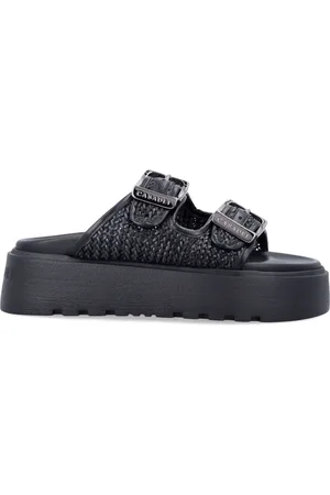 Casadei Sandalias Birkly con apliques y plataforma
