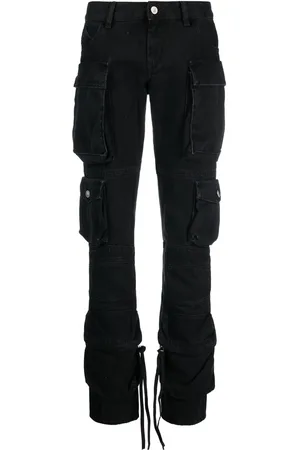 The Attico Jeans rectos con tiro medio
