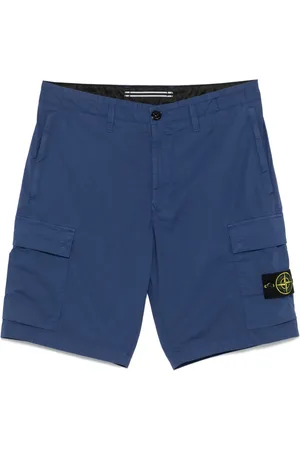 Stone Island Bermudas con distintivo Compass