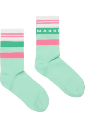 Marni Calcetines con apliques del logo