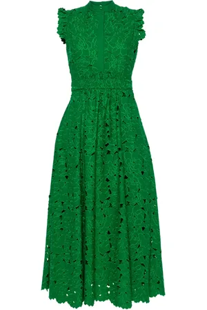 Erdem Vestido midi con diseño acampanado