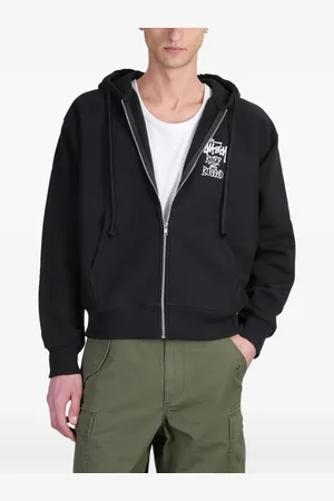 STUSSY Hoodie con logo estampado