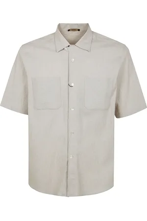 HERNO Camisa con rayas estampadas