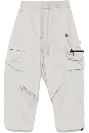 Musium Div. Pantalones cargo con cordones en la pretina