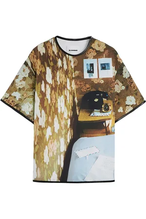 Jil Sander Playera estampada