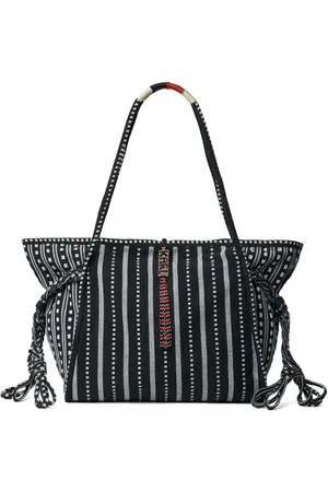Karl Lagerfeld Tote a rayas de x Amber Valletta