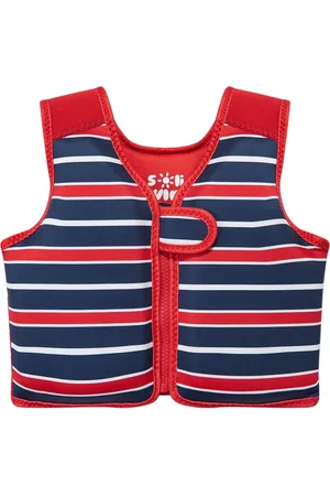 SOLISWIM KIDS Chaleco de playa con motivo de rayas