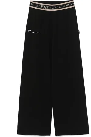 EA7 Pants con logo en la pretina