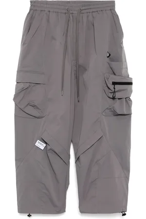 Musium Div. Pantalones cargo con cordones en la pretina