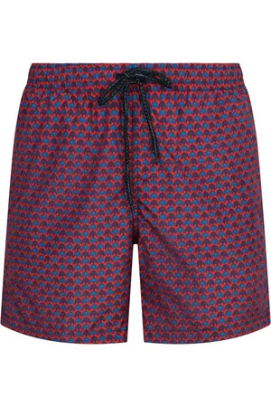 DRUMOHR Shorts de playa con motivo en jacquard
