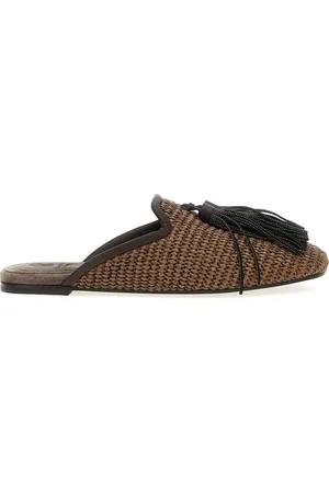 Brunello Cucinelli Mules Jewel con borla
