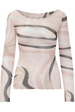 Puccini Top con estampado Marmo