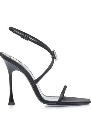 Saint Laurent Sandalias con tacón de 110mm
