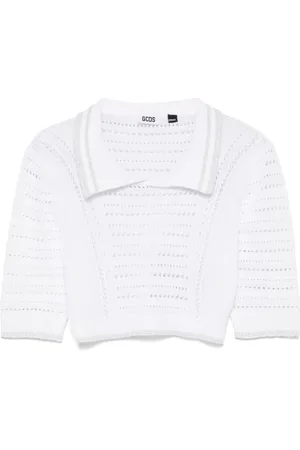 GCDS Playera tipo polo corta