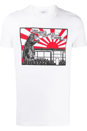 Dondup Playera con estampado de dinosaurio