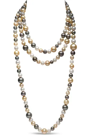Yoko London 18K yellow gold Duchess pearl necklace