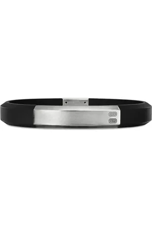 David Yurman Pulsera Streamline ID en plata de ley de 8mm