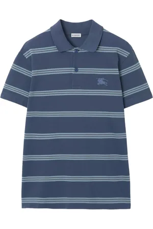 Burberry Playera tipo polo con rayas estampadas