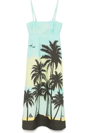 ALÉMAIS Vestido midi Sail Away