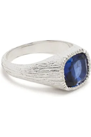 Bleue Burnham Anillo de sello Natures Smile