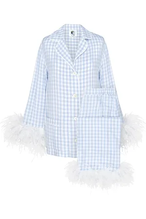 Sleeper Pijama con motivo de cuadros gingham