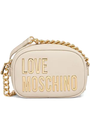 Moschino Bolsa crossbody con letras grande